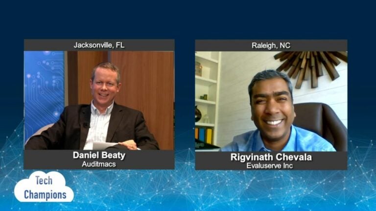 “Tech Champions” with Rigvinath Chevala from Evalueserve