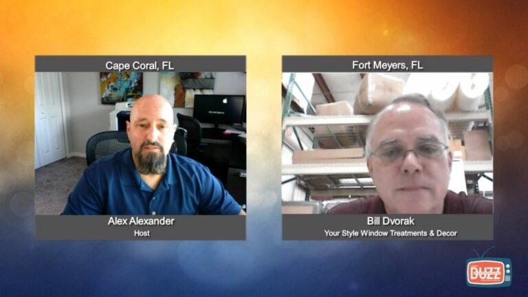 “Buzz On Veterans” with Bill Dvorak from Your Style Window Treatments & Decor