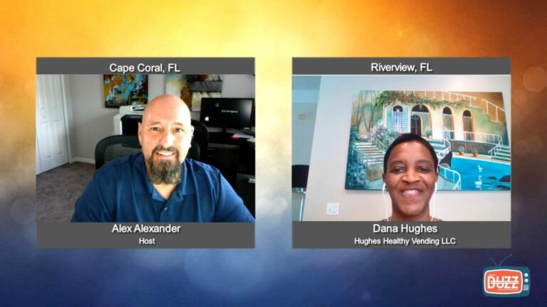 “Buzz On Veterans” with Dana Hughes from Hughes Healthy Vending LLC
