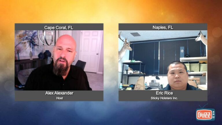 “Buzz On Veterans” with Eric Rice from Sticky Holsters Inc