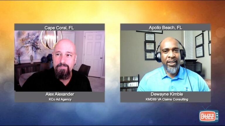“Buzz On Veterans” with Dewayne Kimble from KMD89 VA Claims Consulting