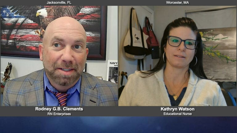 “RN Champions” with Kathryn Watson with Educational Nurse