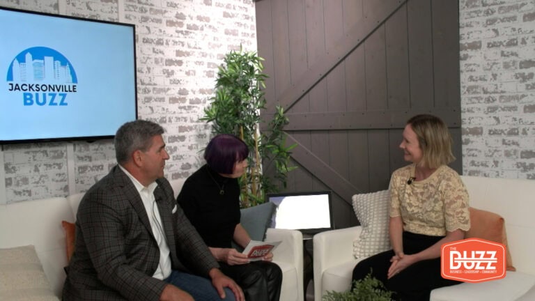 “The Jacksonville Buzz” with Caroline Lebet of Rainbeau Yoga