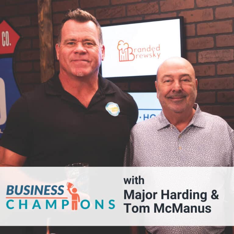 “The Horse’s Mouth: Biz Champions” with Major Harding