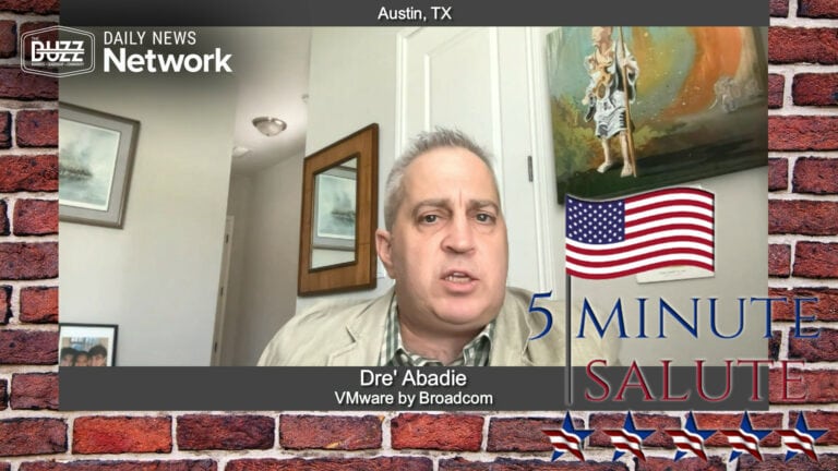 5 Minute Salute with Dre’ Abadie of VMware by Broadcom
