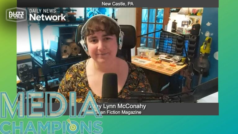 “Media Champions” with Amy Lynn McConahy of Clean Fiction Magazine