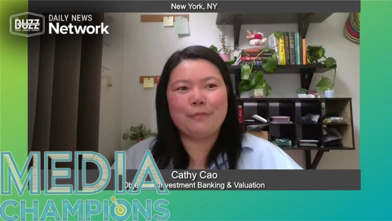Media Champions with Cathy Cao of Objective, Investment Banking & Valuation