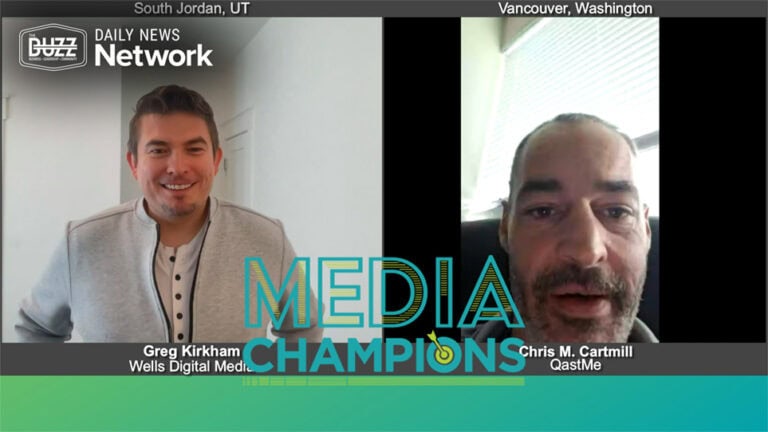 “Media Champions” with Chris M. Cartmill of QastMe