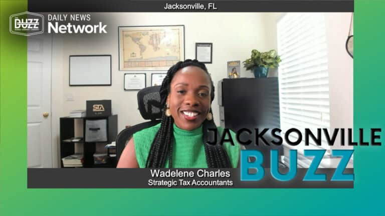 The Jacksonville Buzz with Wadelene Charles of Strategic Tax Accountants