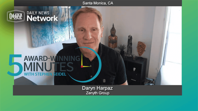 5 Award Winning Minutes With Daryn Harpaz of Zenyth Group