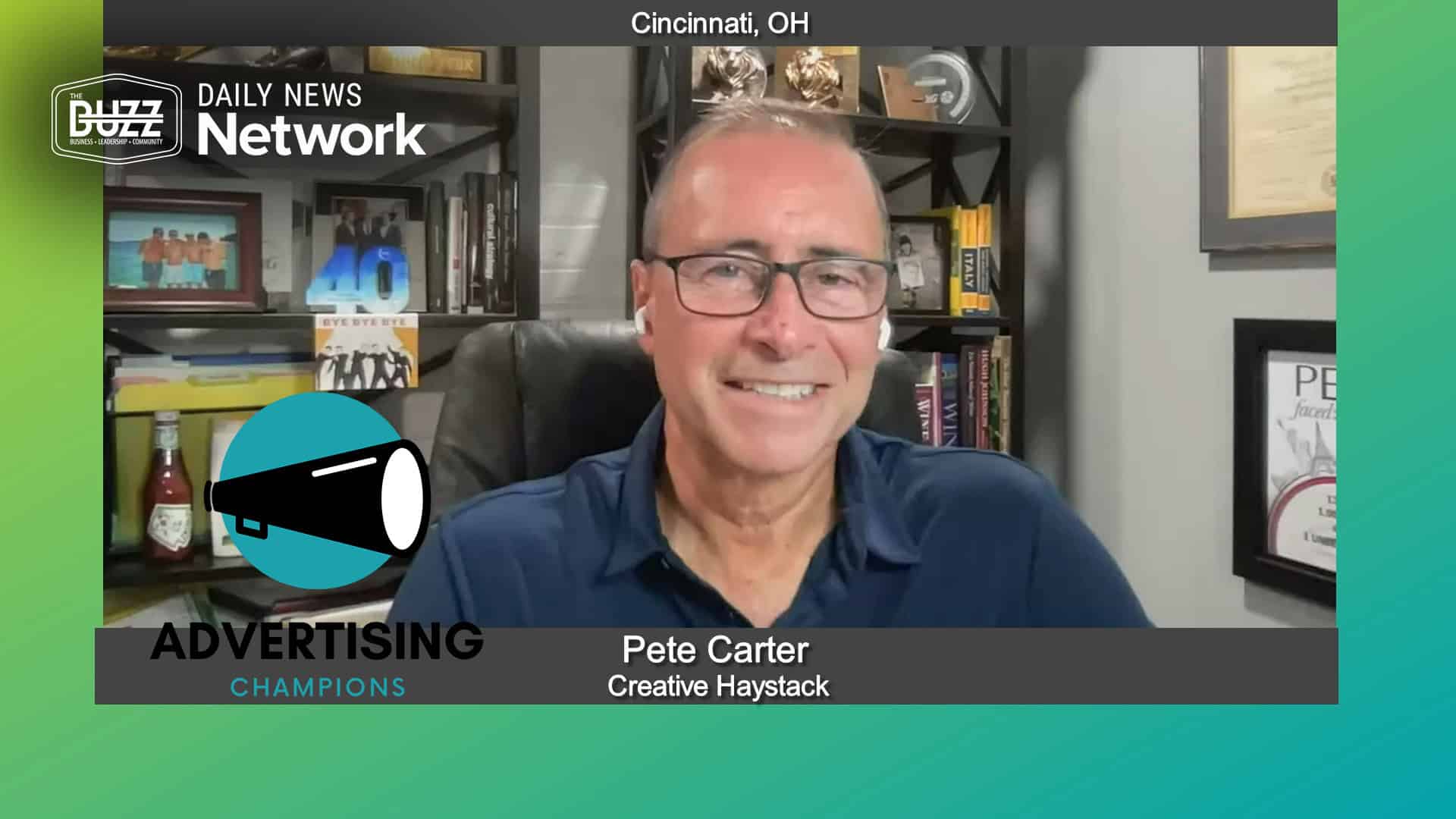 Advertising Champions with Pete Carter of Creative Haystack - Daily ...