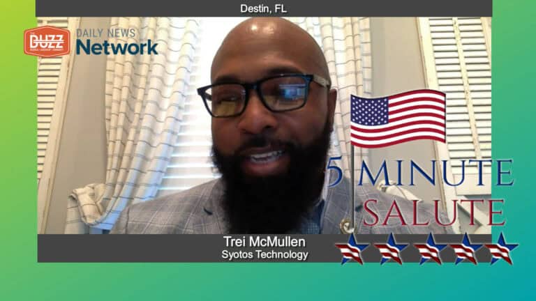 5 Minute Salute with Trei McMullen of Syotos Technology