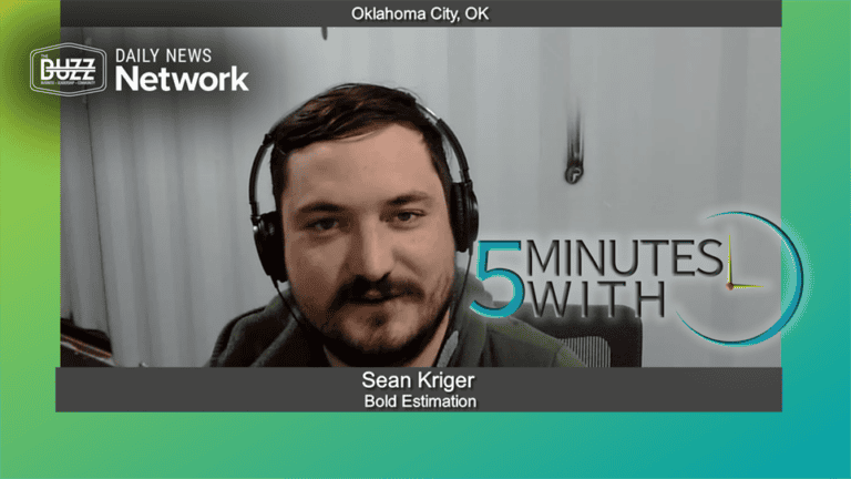 5 Minutes With Sean Kriger of Bold Estimation