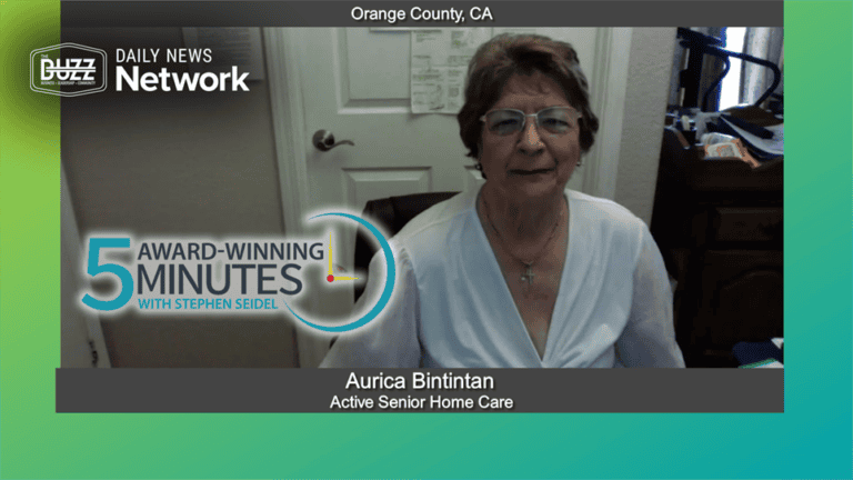 5 Award Winning Minutes With Aurica Bintintan of Active Senior Home Care