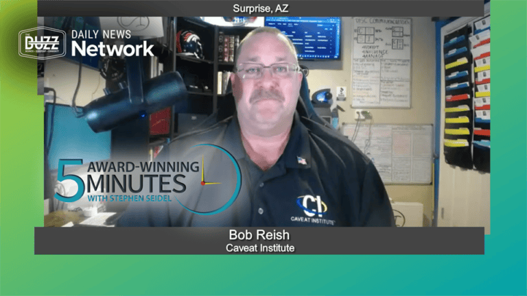 5 Award Winning Minutes With Bob Reish of Caveat Institute