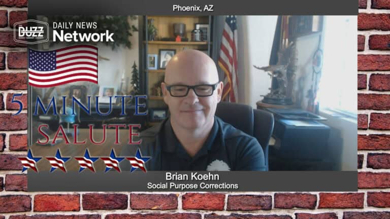 5 Minute Salute with Brian Koehn of Social Purpose Corrections