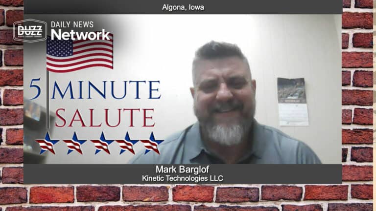 5 Minute Salute with Mark Barglof of Kinetic Technologies LLC