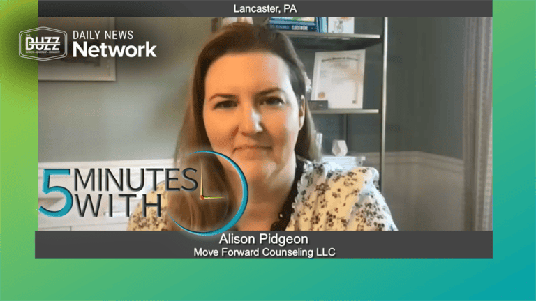 5 Minutes With Alison Pidgeon of Move Forward Counseling LLC