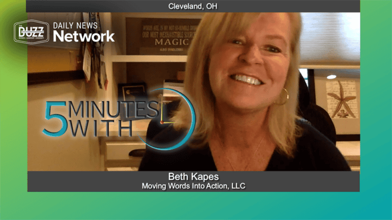 5 Minutes With Beth Kapes of Moving Words Into Action, LLC