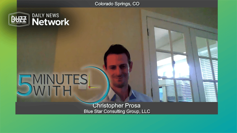 5 Minutes With Christopher Prosa of Blue Star Consulting Group LLC