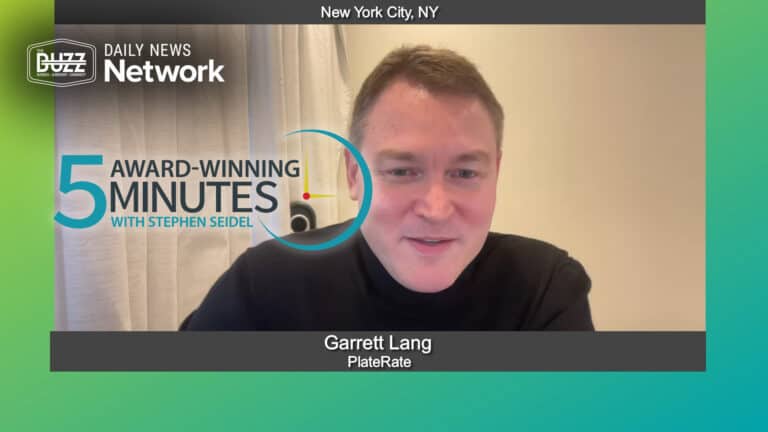 5 Award Winning Minutes With Garrett Lang of PlateRate