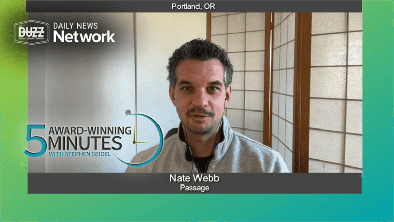 5 Award Winning Minutes With Nate Webb of Passage