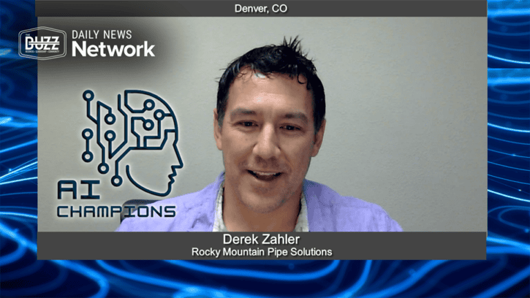 AI Champions with Derek Zahler of Rocky Mountain Pipe Solutions