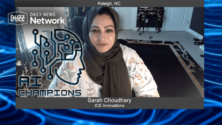 AI Champions with Sarah Choudhary ICE Innovations