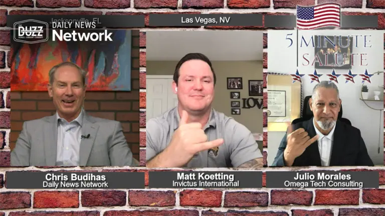 MAVD: 5 Minute Salute with Julio Morales of Omega Tech Consulting and Matt Koetting of Invictus International