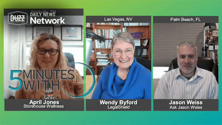 5 Minutes With April Jones of Storehouse Wellness, Wendy Byford of LegalShield, and Jason Weiss of Ask Jason Weiss