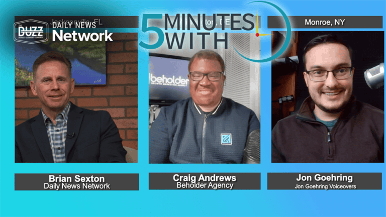 5 Minutes With Craig Andrews of Beholder Agency and Jon Goehring of Jon Goehring Voiceovers
