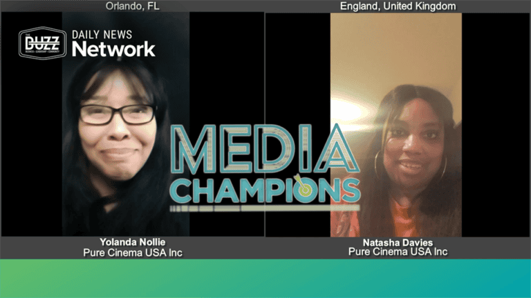 Media Champions with Yolanda Nollie and Natasha Davies of Pure Cinema USA Inc