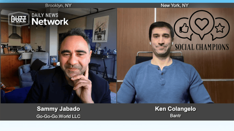 Social Champions with Sammy Jabado of Go-Go-Go.World LLC and Ken Colangelo of Bantr