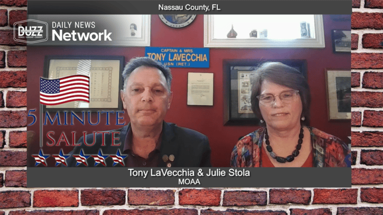 MOAA: 5 Minute Salute with Julie Stola of MOAA