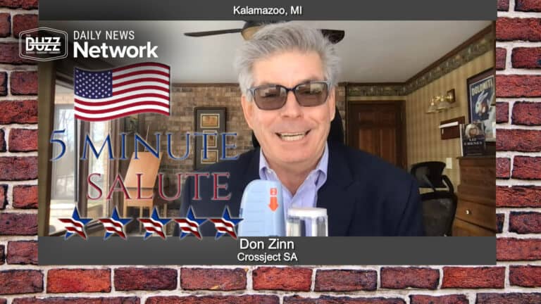 MAVD: 5 Minute Salute with Don Zinn of Crossject SA