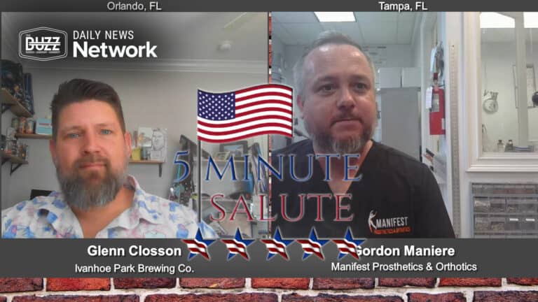 MAVD: 5 Minute Salute with Glenn Closson of Ivanhoe Park Brewing Co. and Gordon Maniere of Manifest Prosthetics & Orthotics