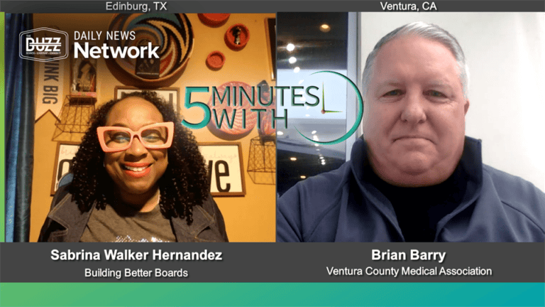5 Minutes With Sabrina Walker Hernandez of Building Better Boards and Brian Barry of Ventura County Medical Association