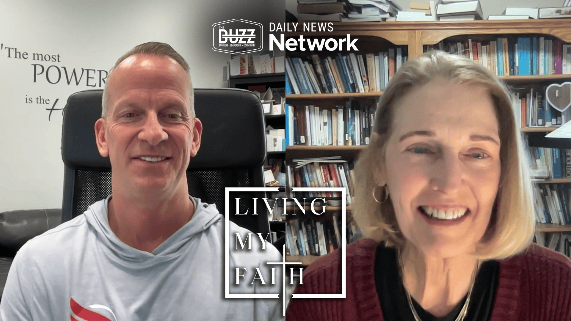 Living My Faith with Todd Sylvester and Kate Walsh-Soucheray