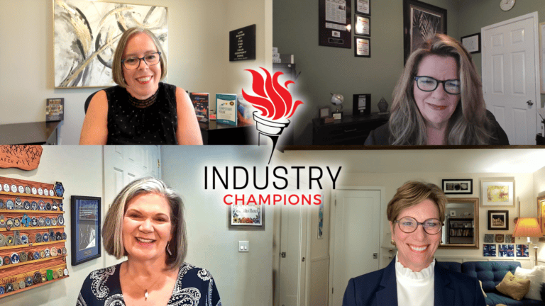 Industry Champions with Christine Campbel Rapin, Kristen Christy, Melissa Duoaire, and Sherri Combs