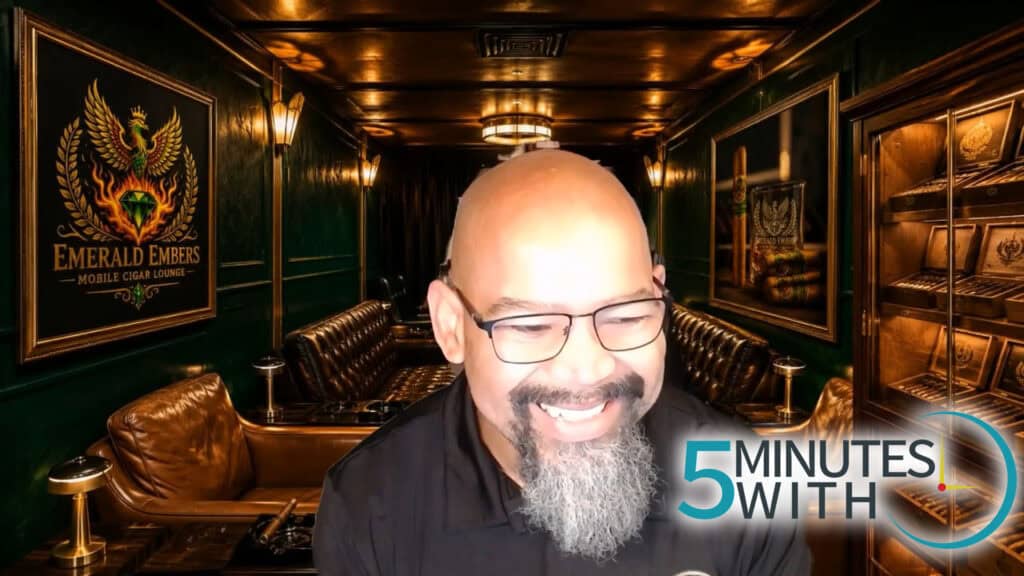 5 Minutes With Alfred Aviles of Emerald Embers Mobile Cigar Lounge
