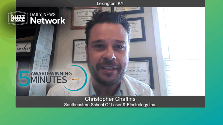 5 Award Winning Minutes With Christopher Chaffins of Southeastern School Of Laser & Electrology Inc.
