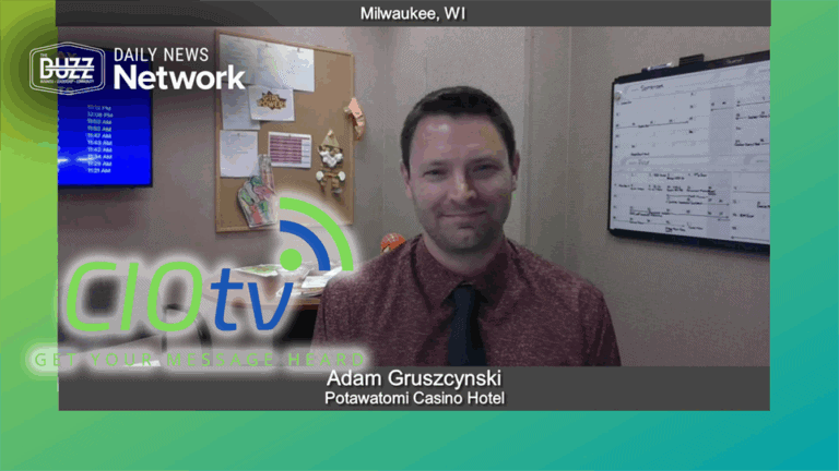 CIOtv with Adam Gruszcynski of Potawatomi Casino Hotel