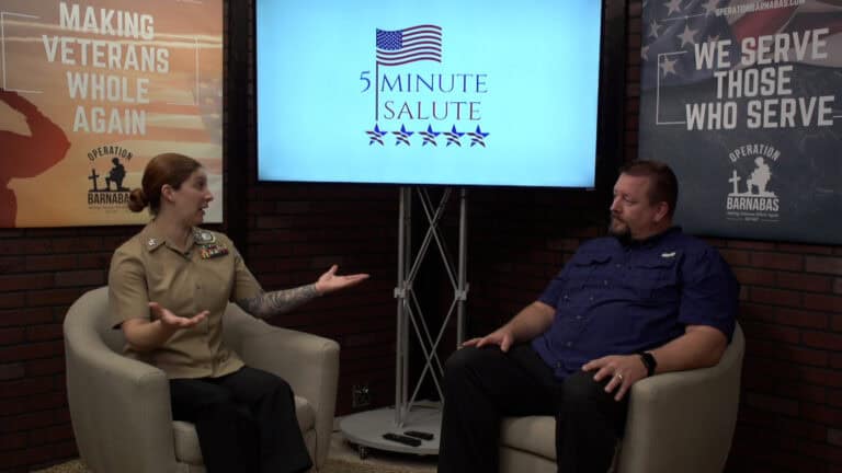 “5 Minute Salute” with Julia Bliss of Navy Recruiting Reserve Command