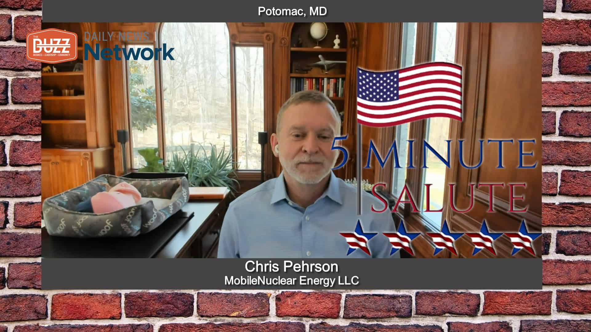 MAVD: 5 Minute Salute with Chris Pehrson of MobileNuclear Energy LLC