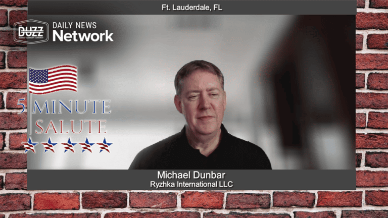 MAVD: 5 Minute Salute with Michael Dunbar of Ryzhka International LLC