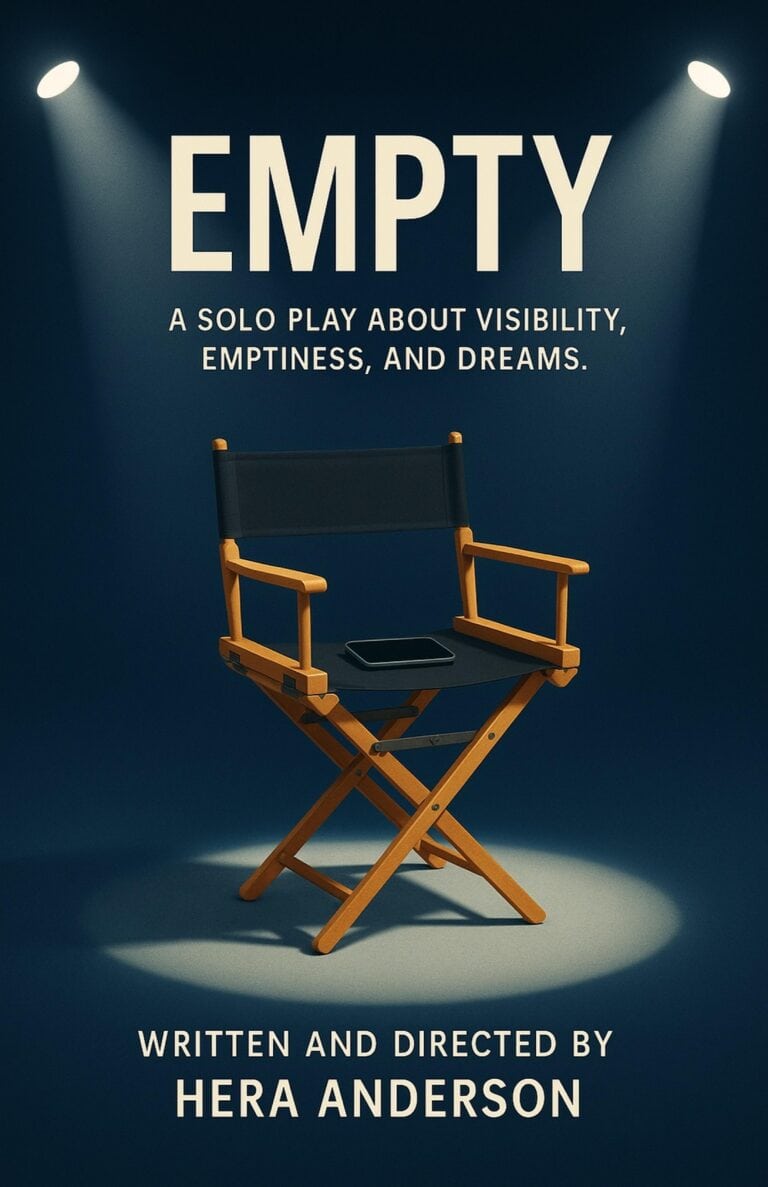 “EMPTY” – A Groundbreaking Solo Play Premieres in 2026 and Embarks on a Global Tour Through 2027