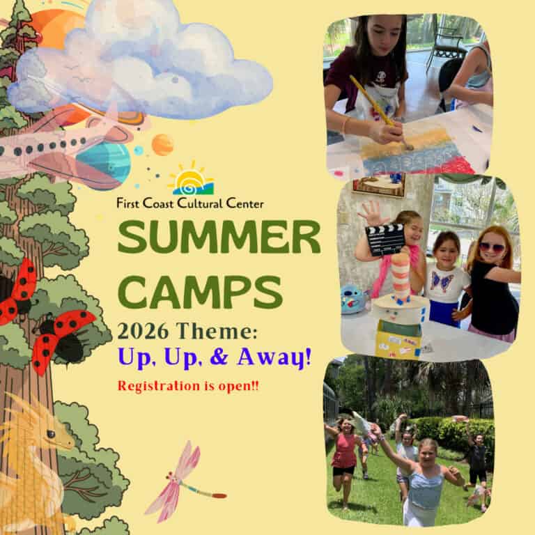 “Up, Up, and Away!” Summer Art and Drama Camps Offer Something for Everyone at First Coast Cultural Center
