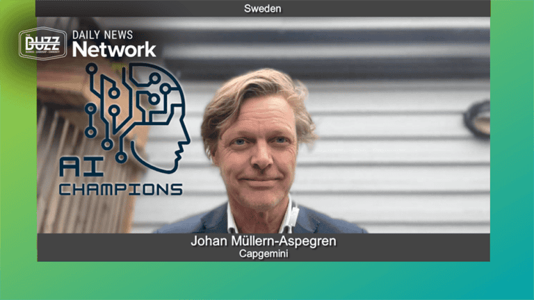 AI Champions with Johan Müllern-Aspegren of Capgemini