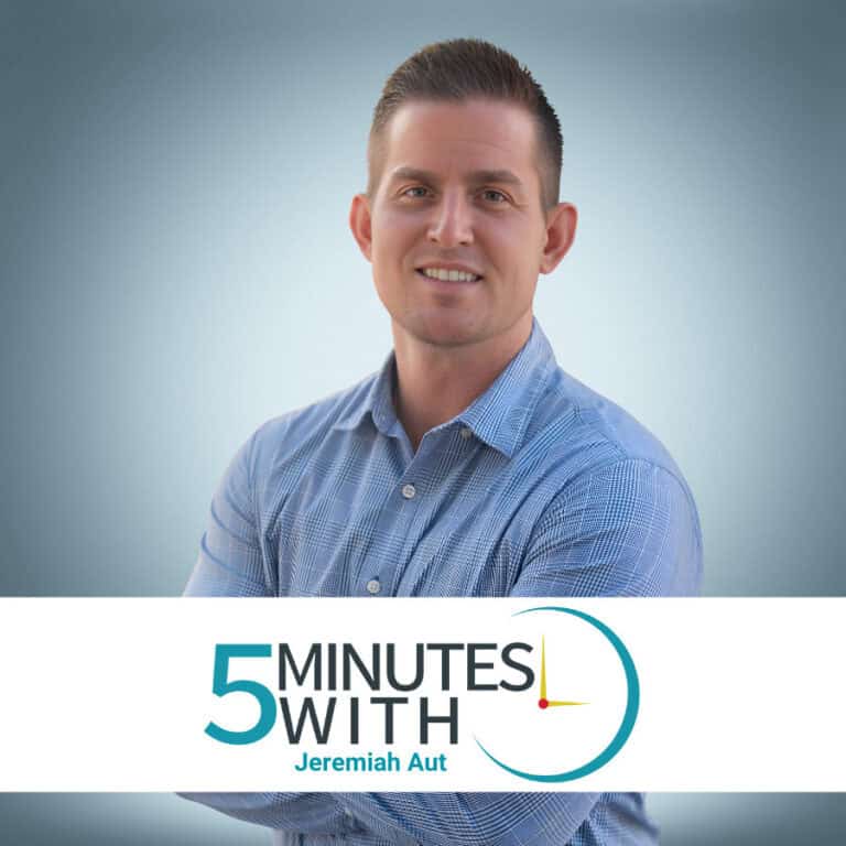 5 Minutes with Jeremiah Aut