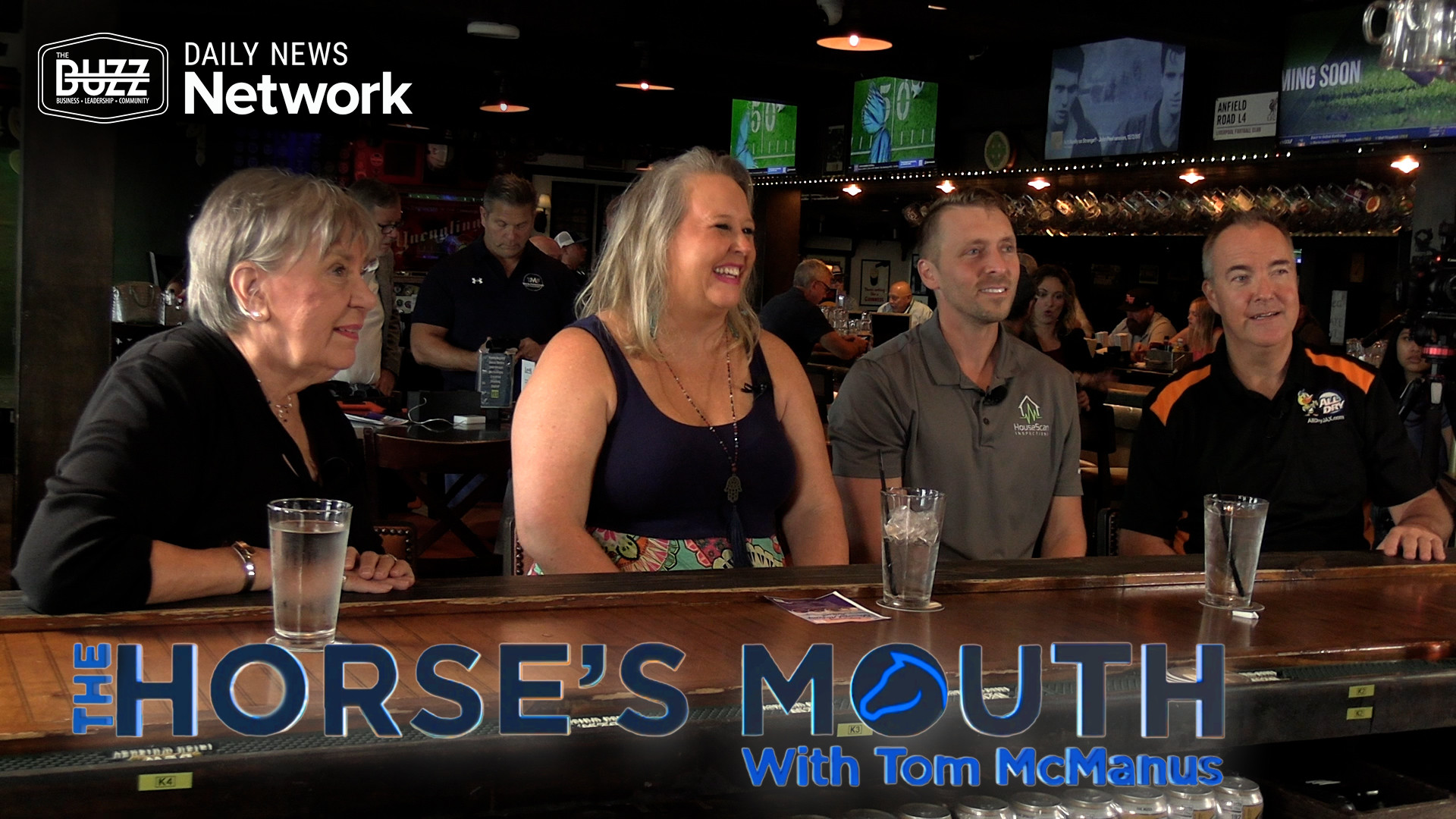 The Horse’s Mouth at Lynch’s Irish Pub with Todd Marshall, Kurt Stein, Leona Douglass and Sally Suslak